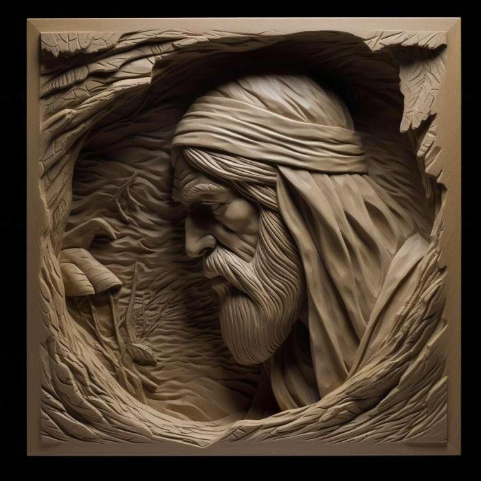 نموذج ثلاثي الأبعاد لآلة CNC 3D Art 